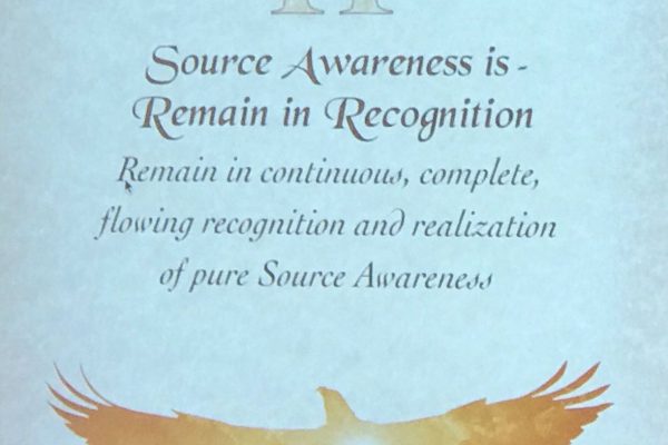 source awareness is remain in recognition