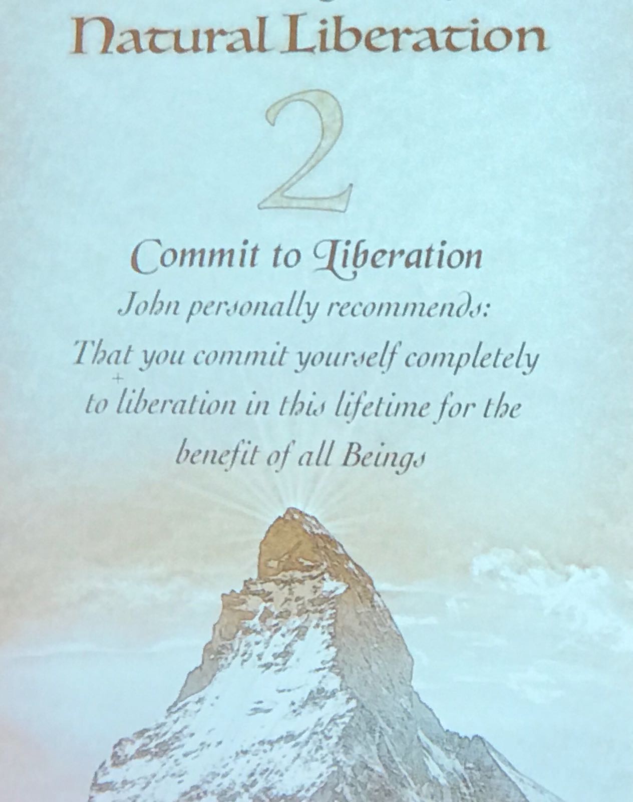 commit to liberation