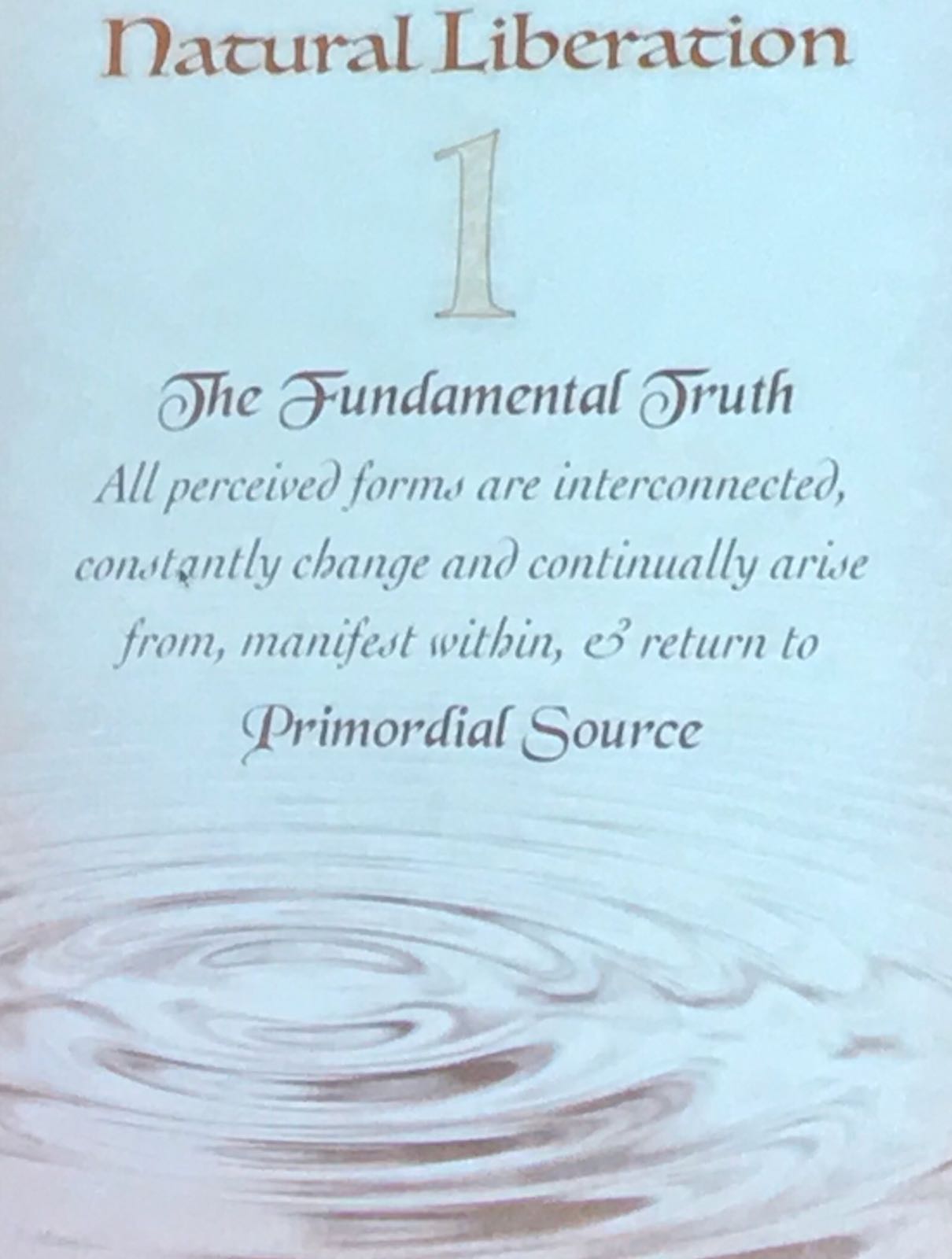 the fundemental truth