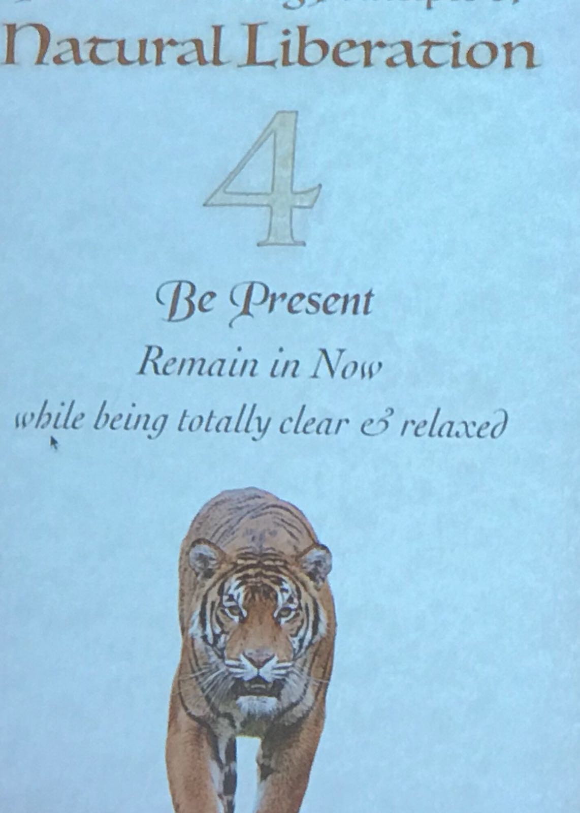 be present